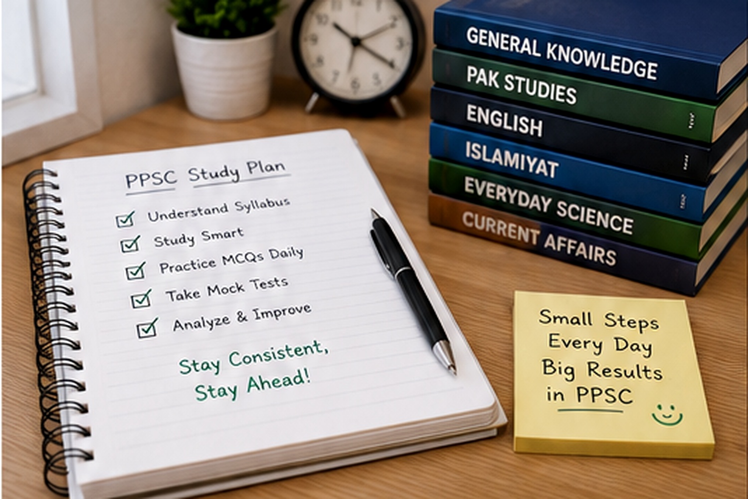 PPSC MCQs preparation study plan