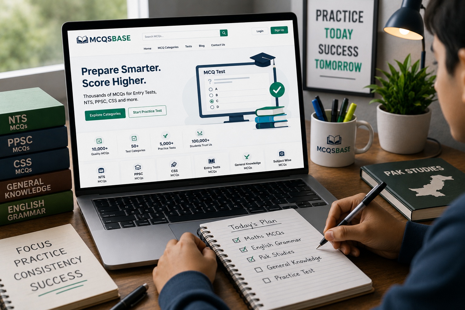 Online PPSC MCQ practice review