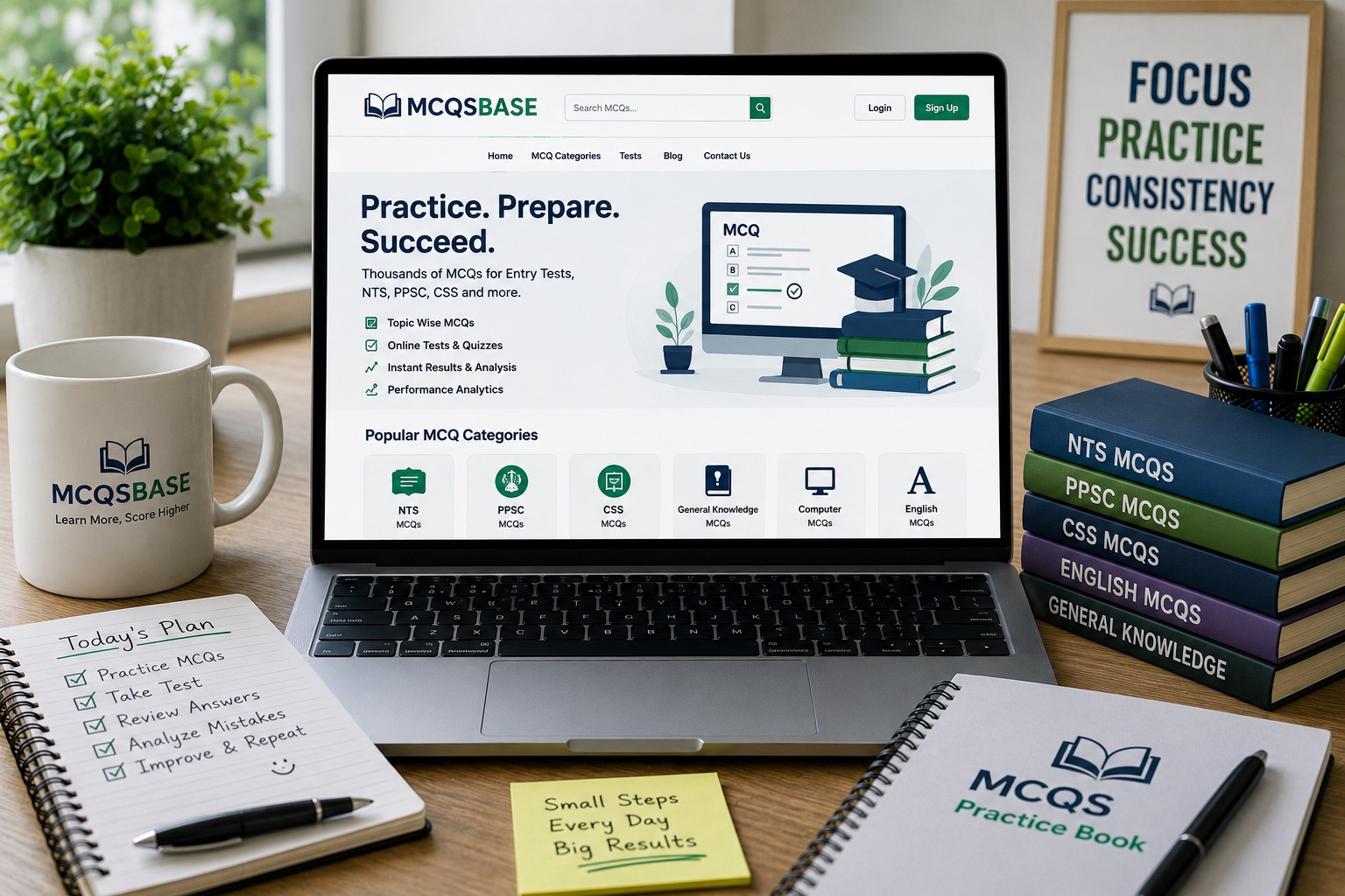 Organised PPSC preparation hub